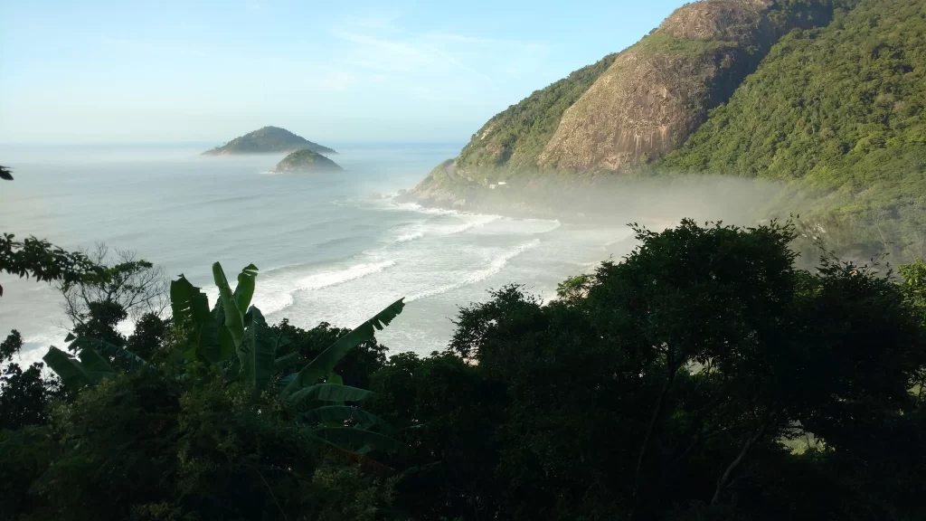 Mirante no meio da trilha do Caeté - Vamos Trilhar