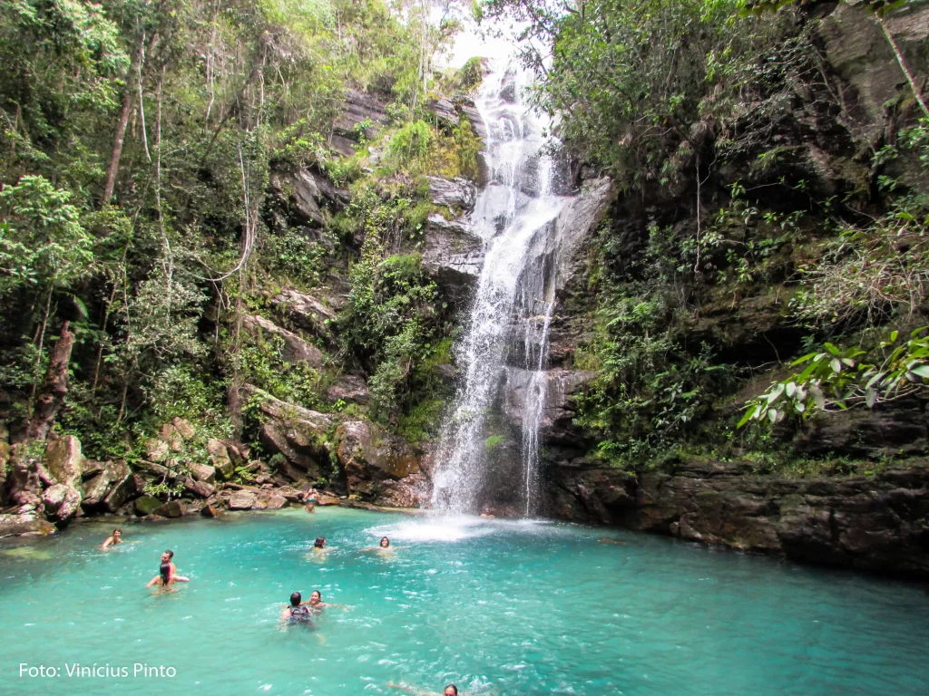 Conheça tudo sobre a Cachoeira Santa Bárbara - Chapada dos Veadeiros - GO - Vamos Trilhar