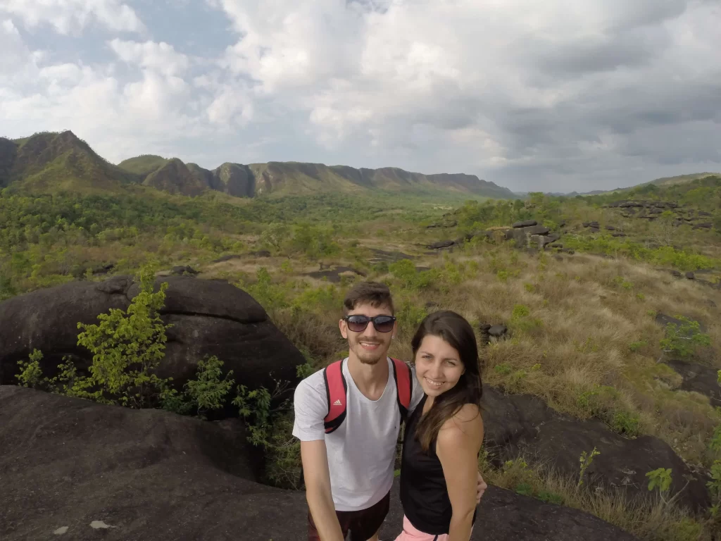 Mirante do Vale do Segredo na trilha do Vale da Lua - Chapada dos Veadeiros - GO - Vamos Trilhar