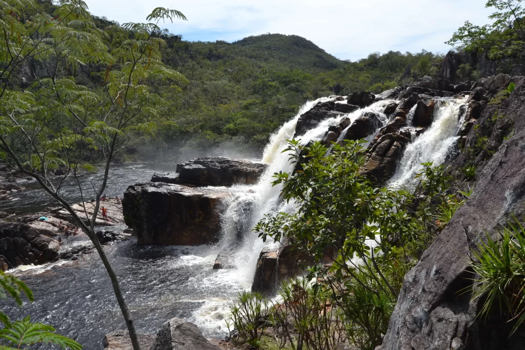 Chegando na Cachoeira Cariocas - Chapada dos Veadeiros - GO - Vamos Trilhar