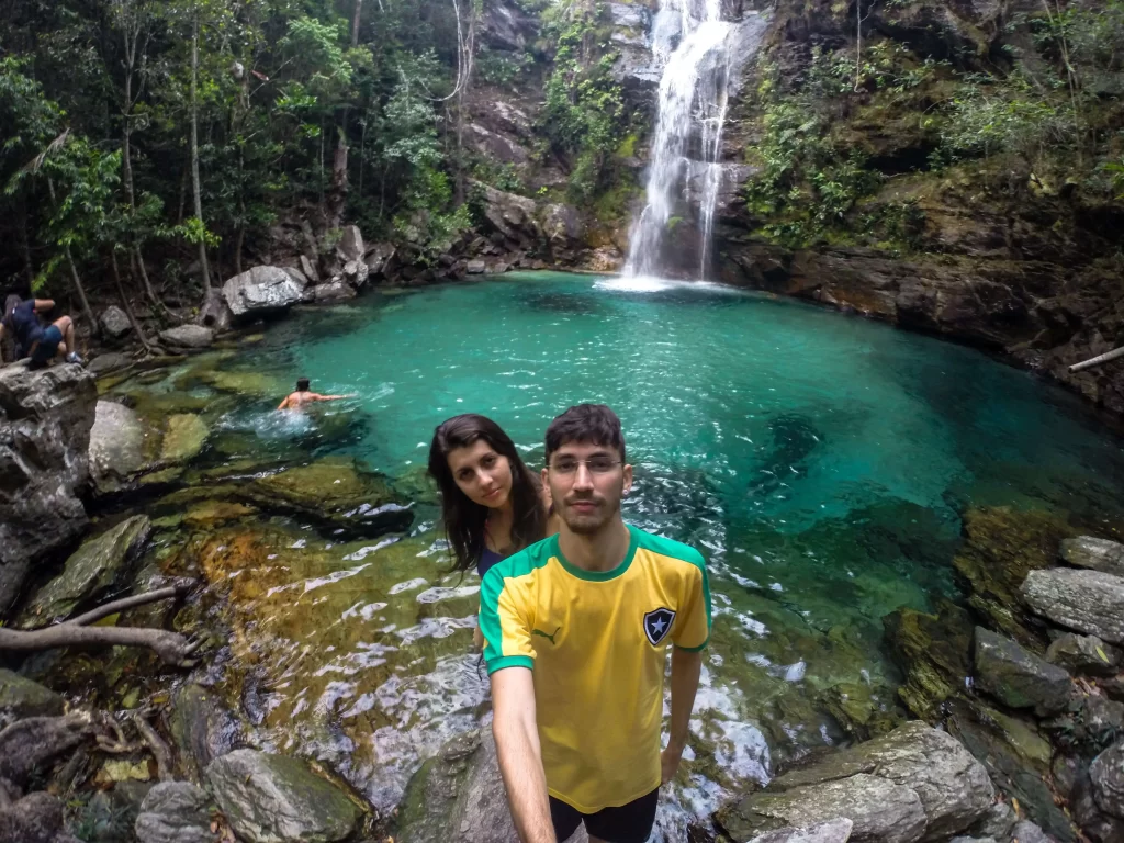 Cachoeira Santa Bárbara - melhores atrativos da Chapada dos Veadeiros - GO - Vamos Trilhar