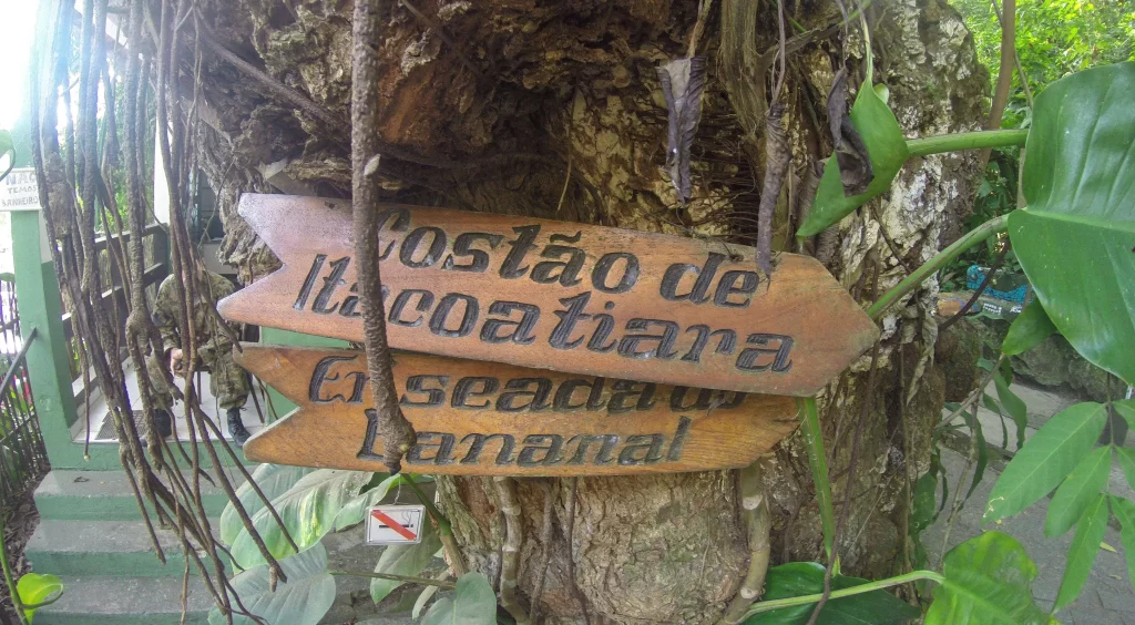 Início da trilha para a Enseada do Bananal - Niterói - RJ - Vamos Trilhar