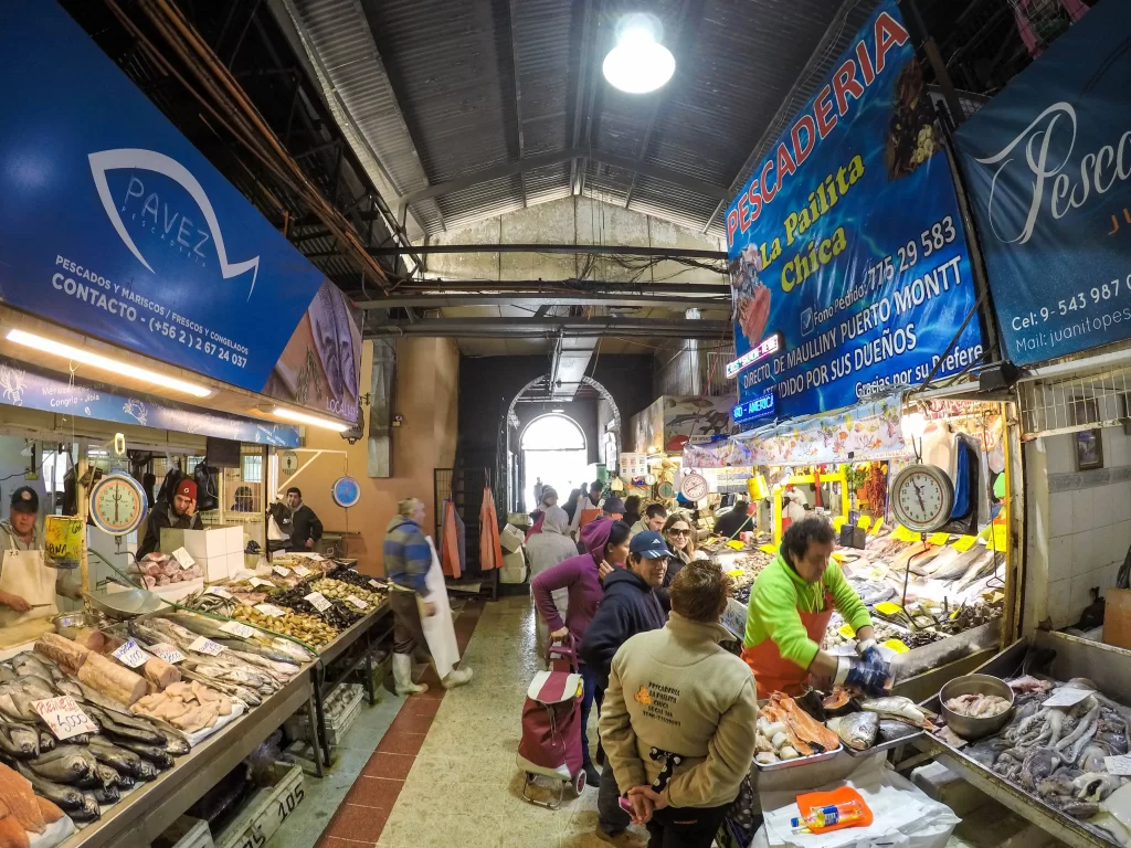 O que fazer no Mercado Central de Santiago - Vamos Trilhar
