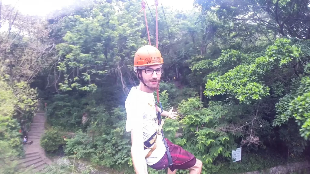 Tirolesa - Parque da Catacumba - RJ - Vamos Trilhar