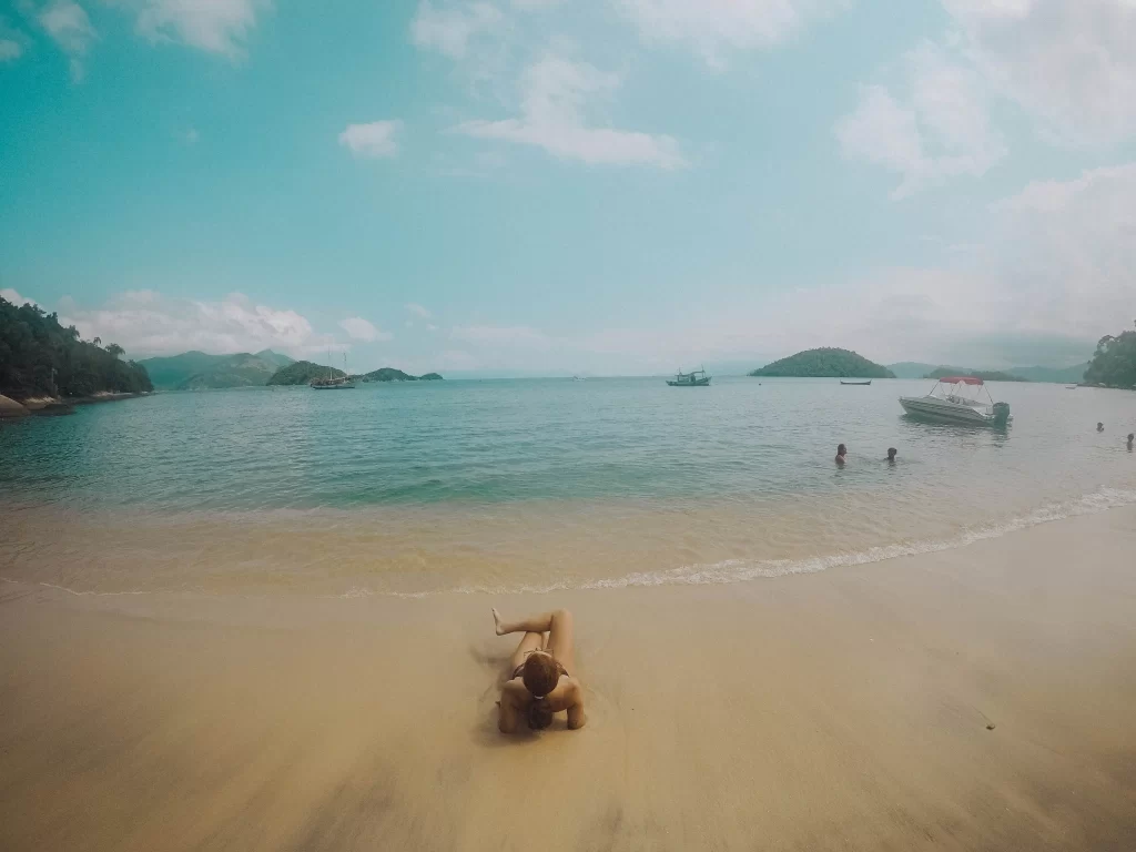 Praia do Sul - Ilhas de Itacuruçá - RJ - Vamos Trilhar