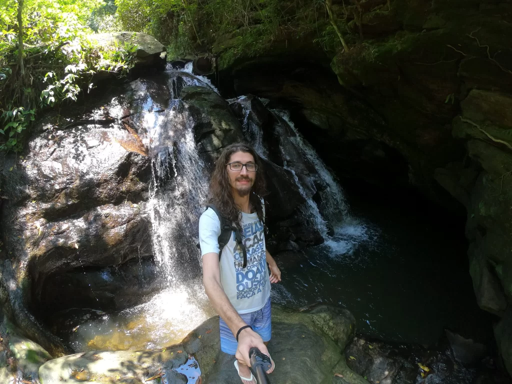 Terceira queda d'água na Cachoeira do Amor - Alto da Boa Vista (Floresta da Tijuca - RJ)- Vamos Trilhar
