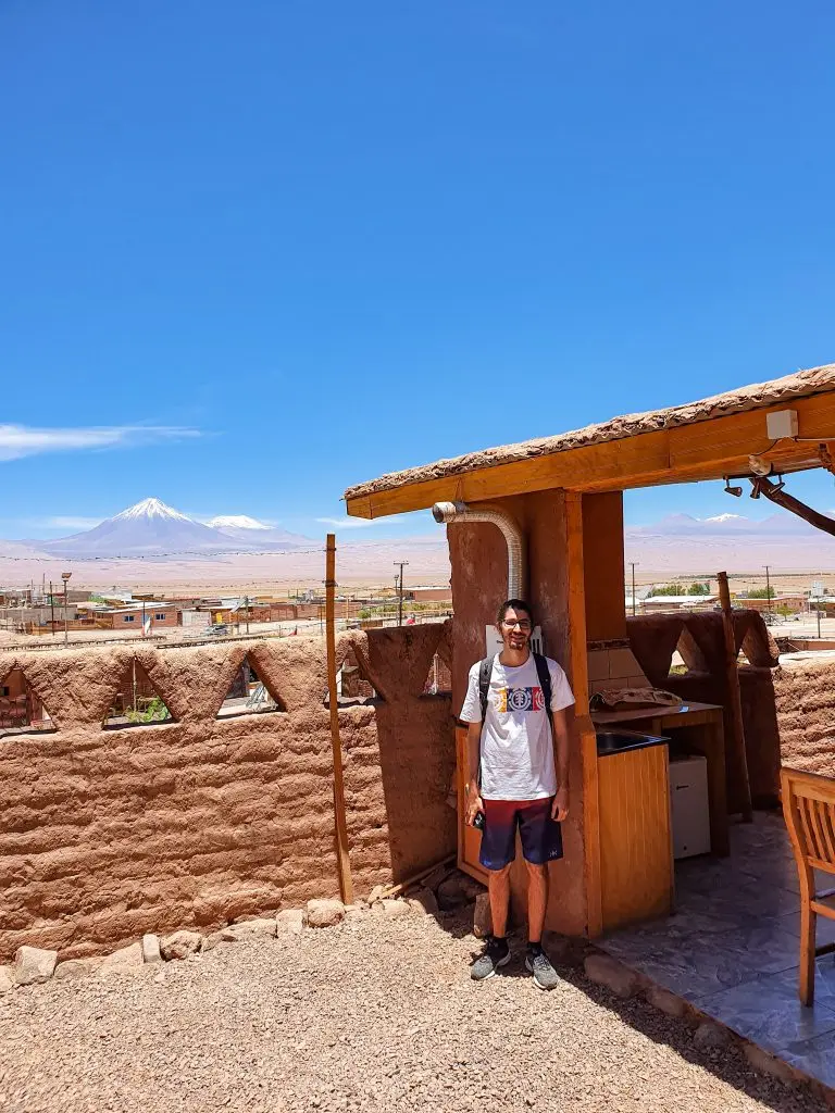 Hostel que nos hospedamos no Atacama - Chile - Vamos Trilhar-min