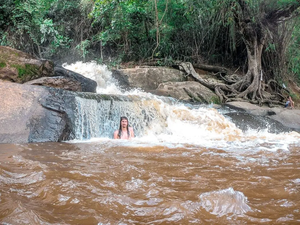 Cachoeira de Santa Clara - Fazenda Santa Clara - Santa Rita de Jacutinga - MG - Vamos Trilhar