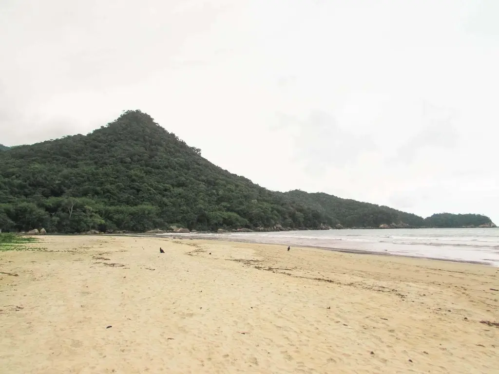 Vista da Praia de Dois Rios - Ilha Grande - RJ - Vamos Trilhar-min