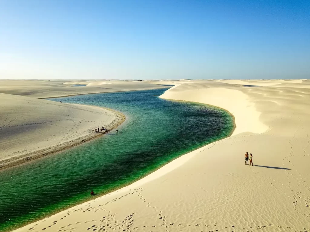 Lagoa do S - Circuito Lagoa Azul - Lençóis Maranhenses - Vamos Trilhar