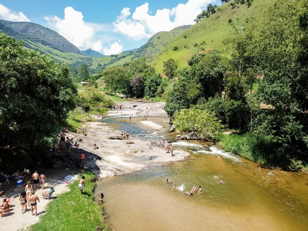 Cachoeira Sebastião Marinho - Lídice (Rio Claro - RJ) - Vamos Trilhar
