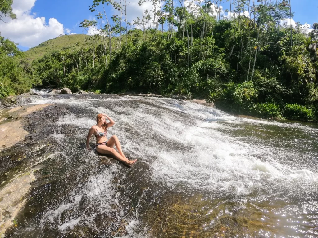 Cachoeira das Três Quedas - Lídice (Rio Claro - RJ) - Vamos Trilhar