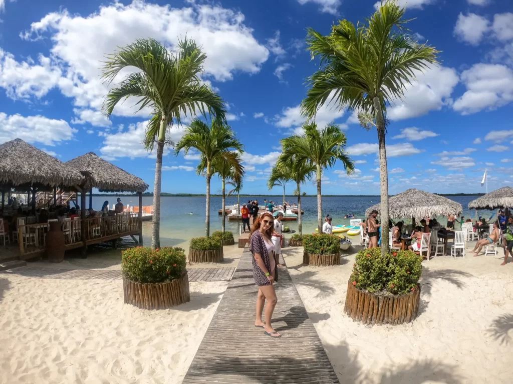 Chegando no The Alchemyst - Lagoa do Paraíso - Jericoacoara - CE - Vamos Trilhar