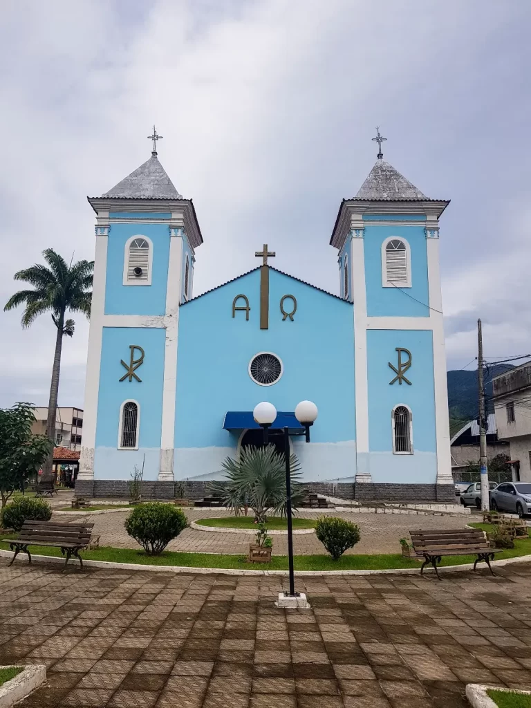 Igreja Matriz - Lídice (Rio Claro - RJ) - Vamos Trilhar