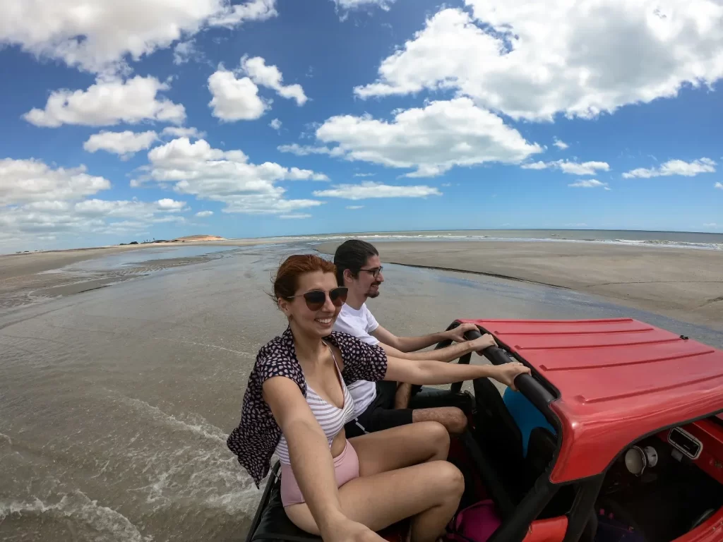 Praia do Preá - litoral leste do Passeio de Buggy em Jericoacoara - CE - Vamos Trilhar