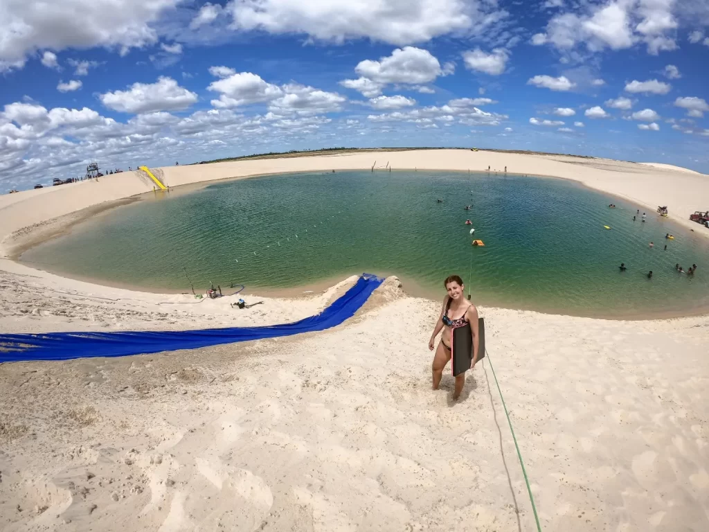 Dunas e Lagoa da Tatajuba em Jericoacoara - CE - Vamos Trilhar