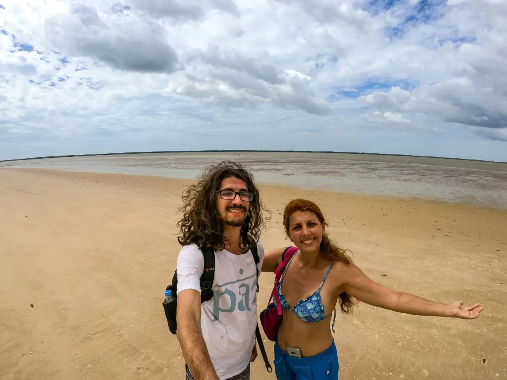 Outro lado da Ilha do Coroatá - Delta do Parnaíba - PI - Vamos Trilhar