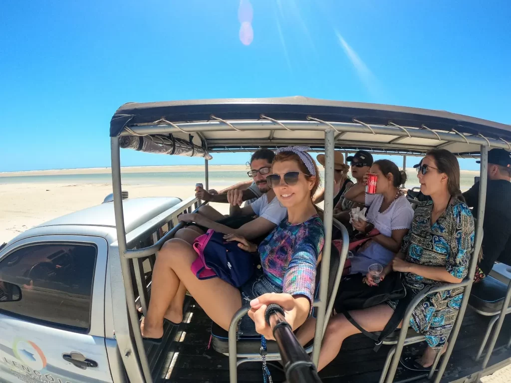 Trajeto do passeio de Atins nos Lençóis Maranhenses - MA - Vamos Trilhar