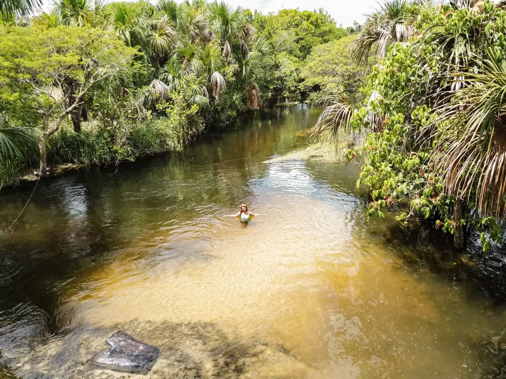 A flutuação do Rio Formiga - MA - Vamos Trilhar