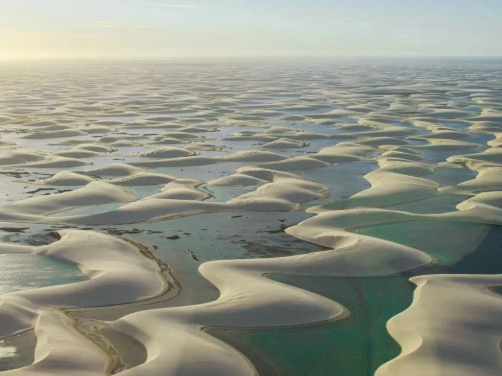 Sobre os Lençóis Maranhenses - sobrevôo pelos Lençóis Maranhenses - MA - Vamos Trilhar