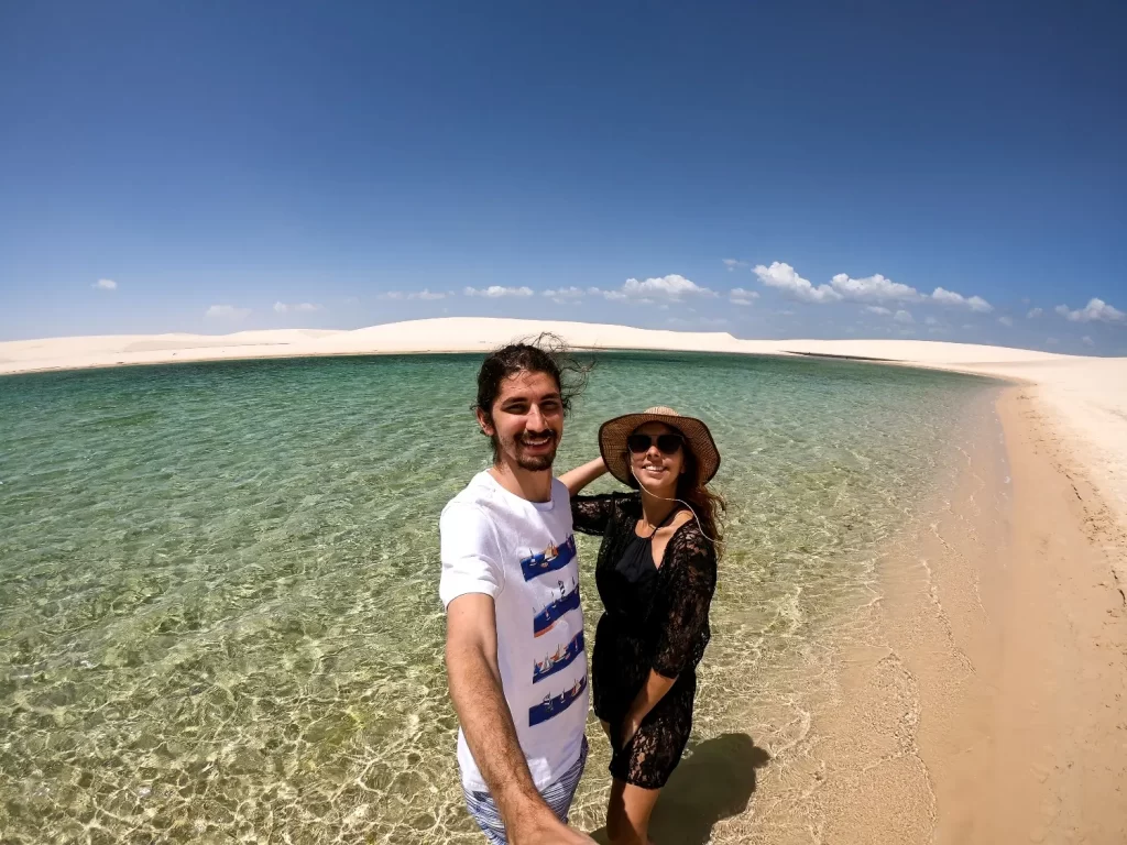 A Lagoa da Passarela - passeio da Lagoa e Povoado Betânia - Santo Amaro - MA - Vamos Trilhar