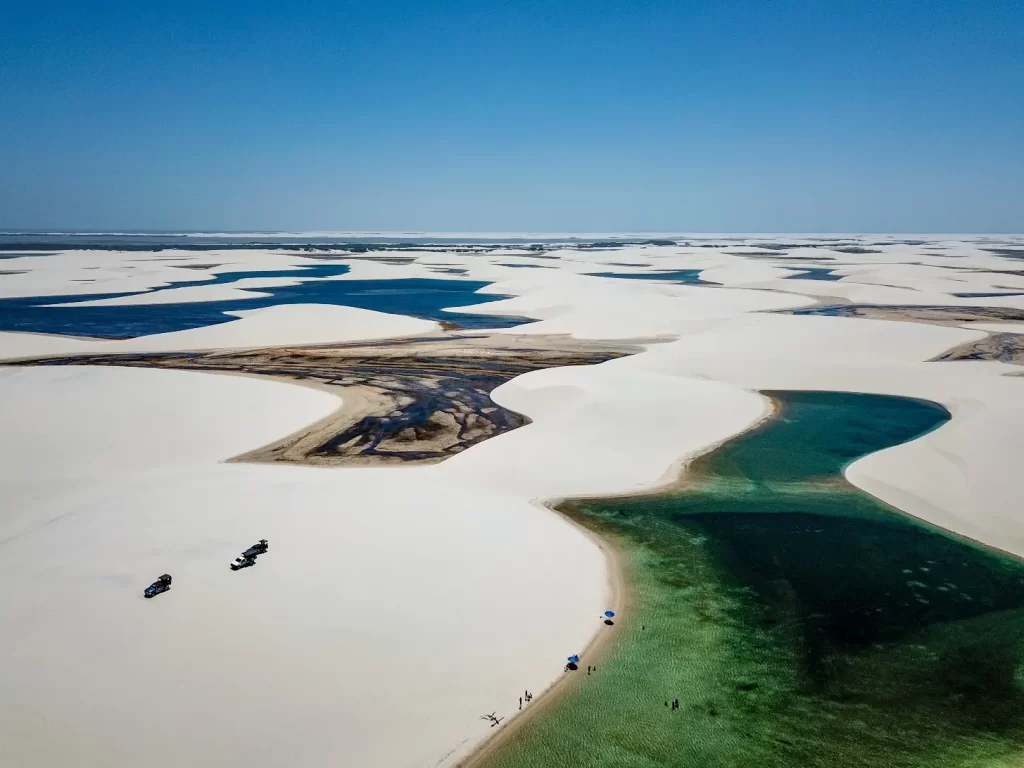 A beleza dos Lençóis Maranhenses - passeio da Lagoa e Povoado Betânia - Santo Amaro - MA - Vamos Trilhar