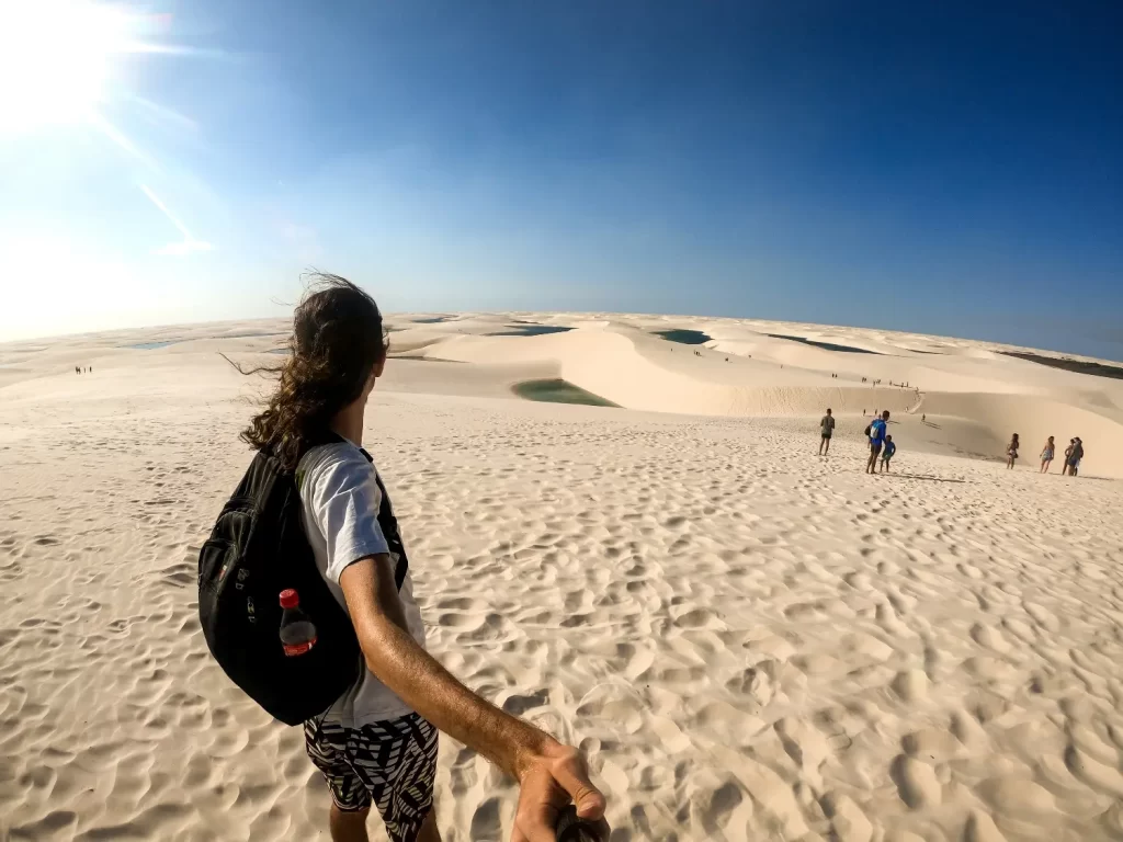 Vista do Circuito Lagoa Bonita - Lençóis Maranhenses - Vamos Trilhar