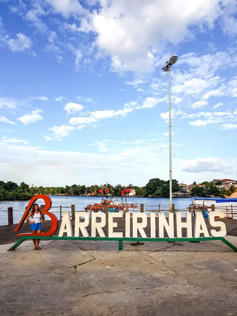 Letreiro de Barreirinhas - Lençóis Maranhenses - MA