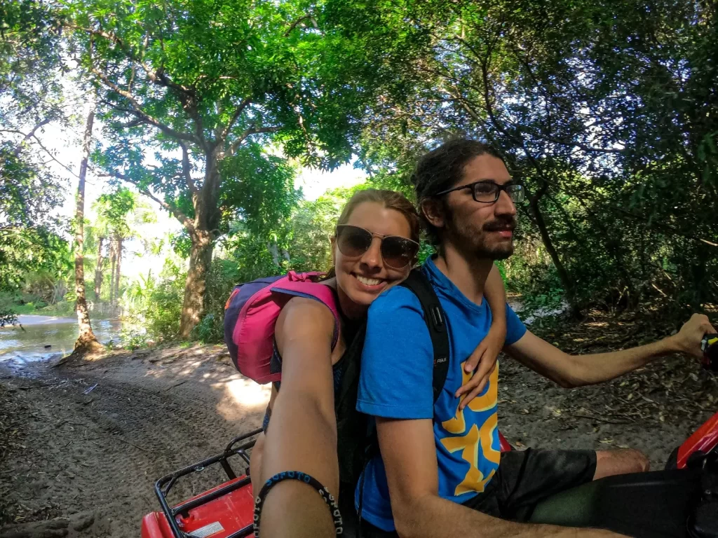 Volta do passeio de Quadriciclo dos Pequenos Lençóis até a Praia de Caburé - Lençóis Maranhenses - Vamos Trilhar