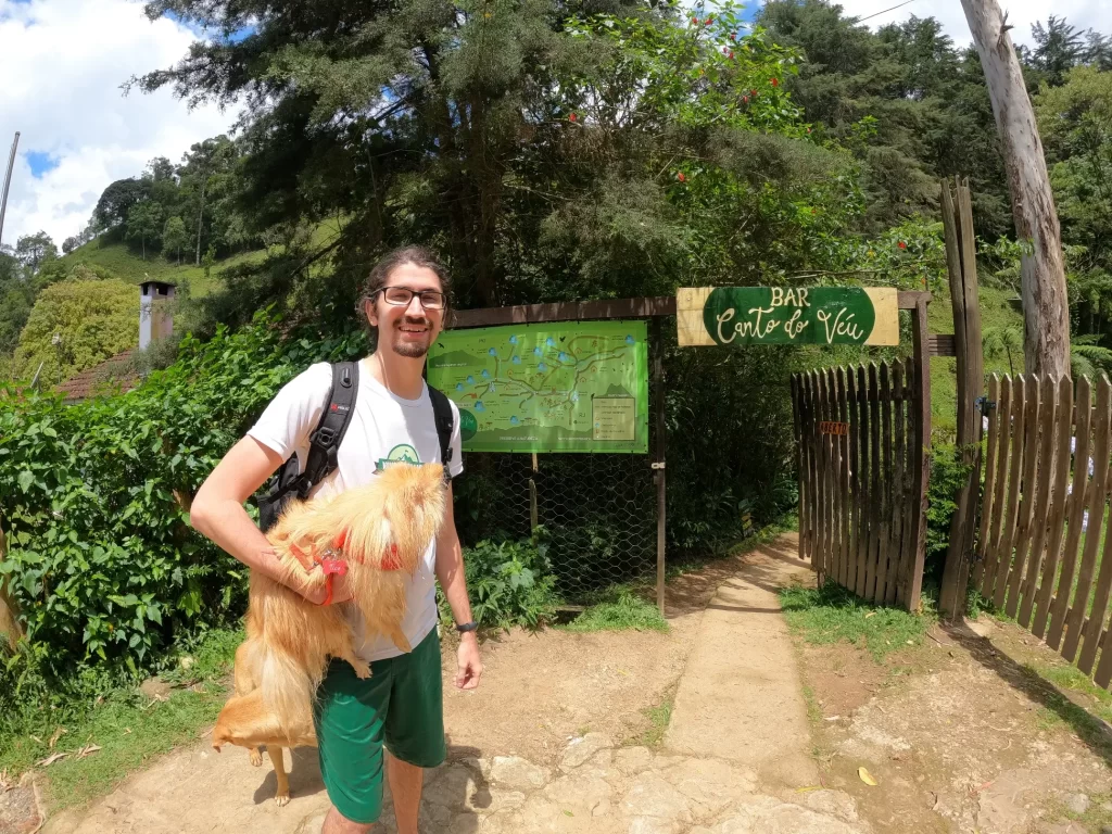 Entrada da Cachoeira Véu da Noiva - Visconde de Mauá - RJ - Vamos Trilhar