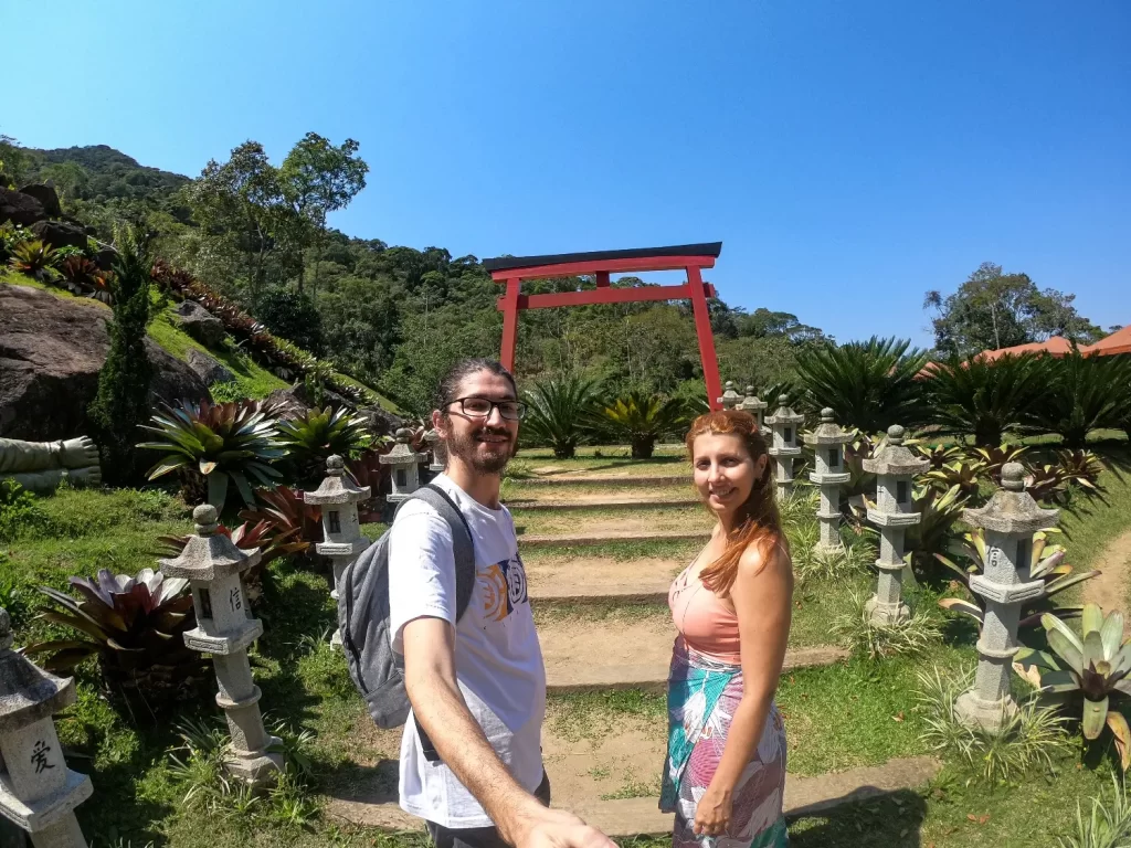 Entrada do santuário Vale do Amor em Petrópolis - RJ - Vamos Trilhar