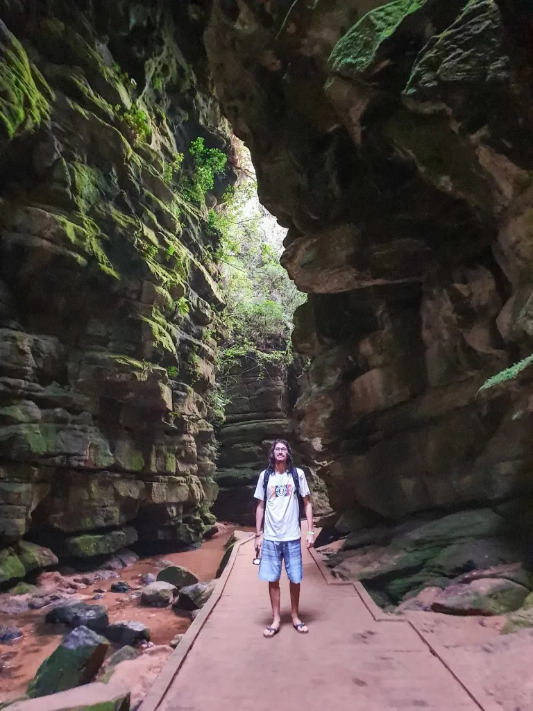 Chegando no Buraco do Padre - Ponta Grossa - PR - Vamos Trilhar