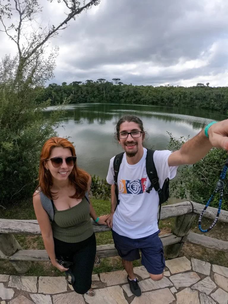 Mirante Lagoa Dourada - Parque Estadual de Vila Velha - PR - Vamos Trilhar