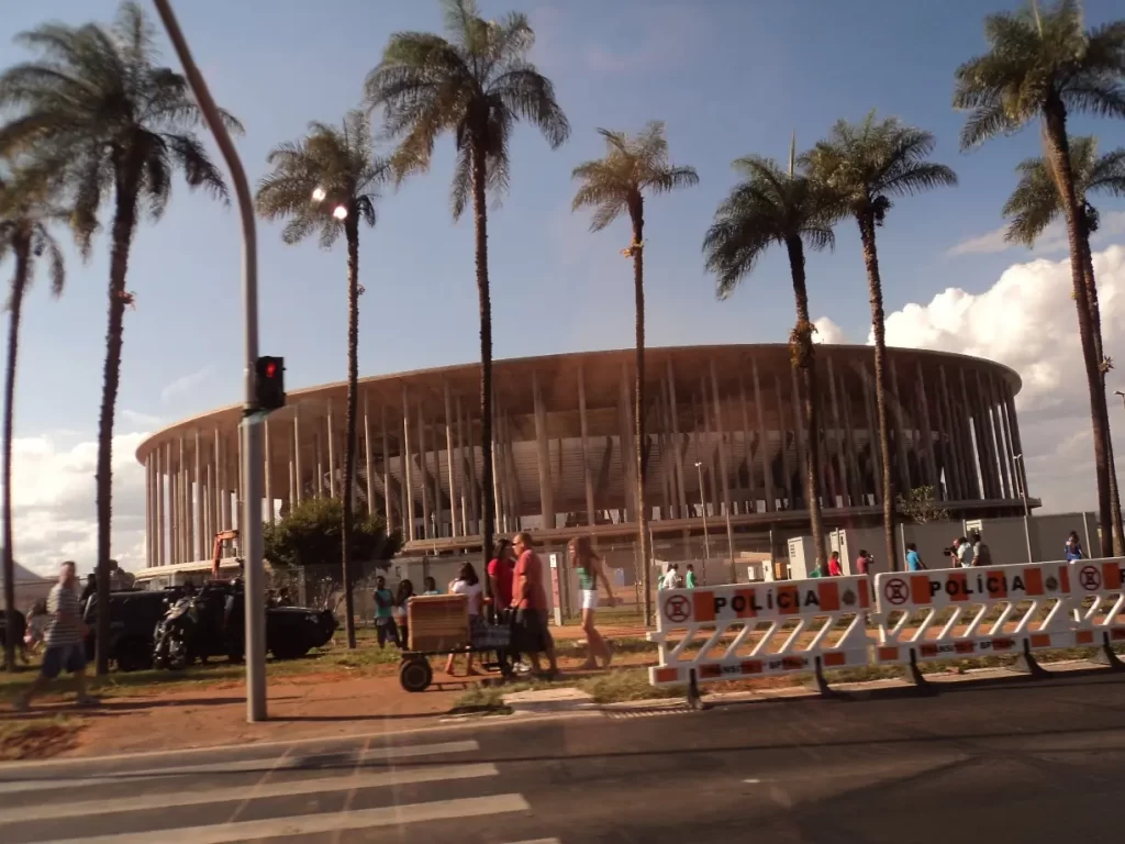 Estádio Mané Garrincha - Brasília - Vamos Trilhar