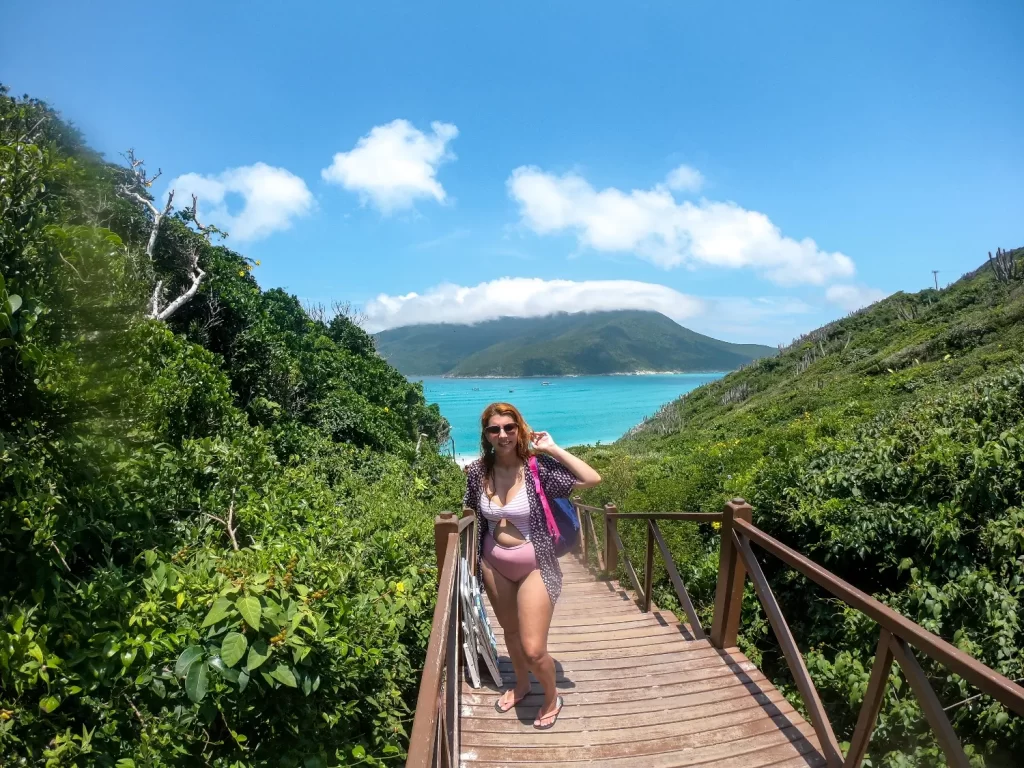 Escadaria das Prainhas do Pontal do Atalaia - Arraial do Cabo - RJ - Vamos Trilhar