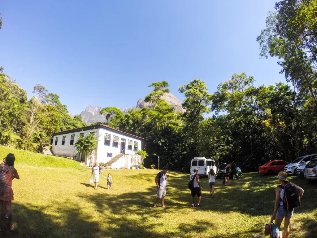 Início da trilha para o Poço Verde - Parnaso - Guapimirim - Vamos Trilhar