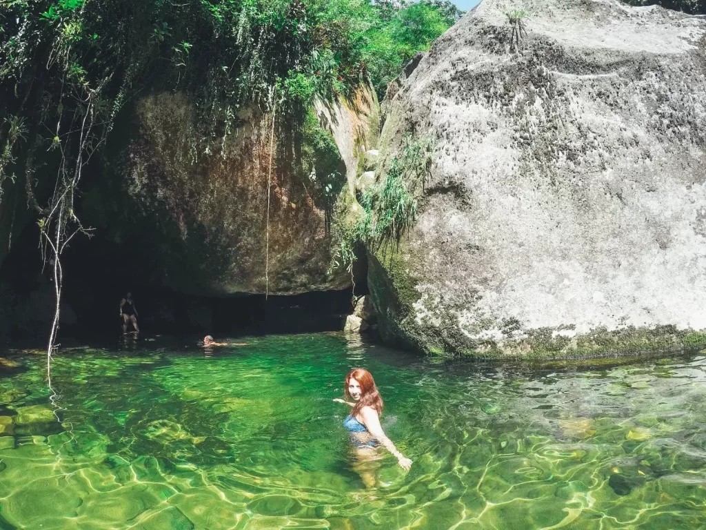 Parte rasa do Poço Verde - Parnaso - Guapimirim - Vamos Trilhar