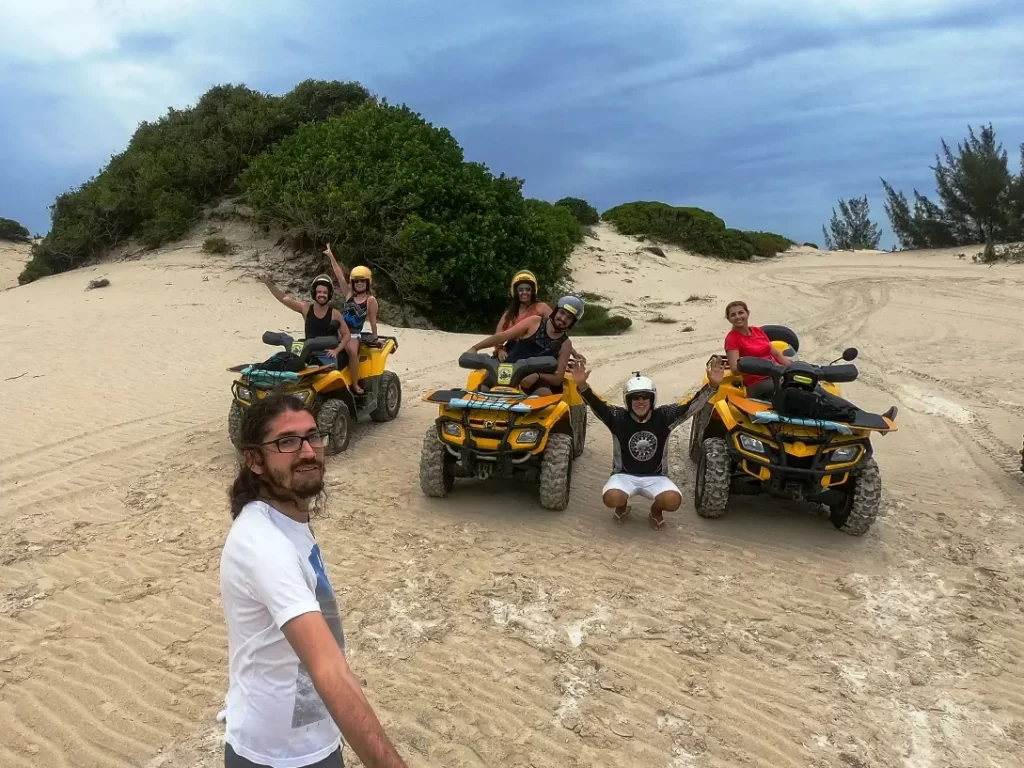 Sobre o Passeio de Quadriciclo pelo Parque das Dunas - Cabo Frio - RJ - Vamos Trilhar