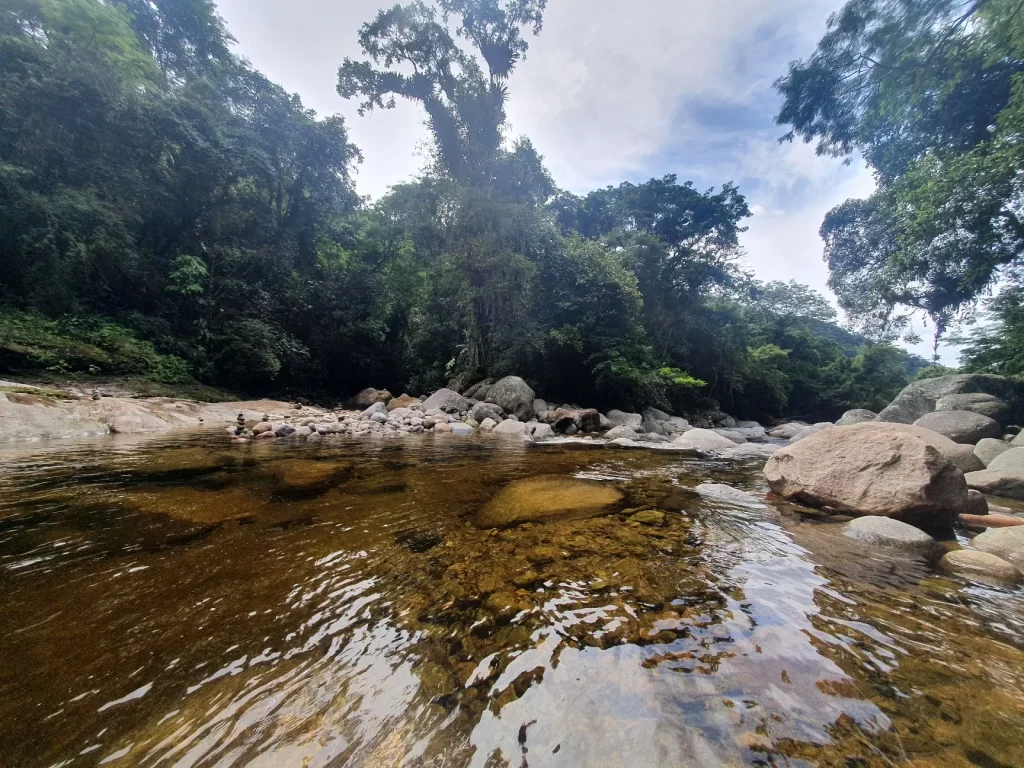 Vista do Poço da Ponte Velha - Parnaso - Guapimirim - Vamos Trilhar