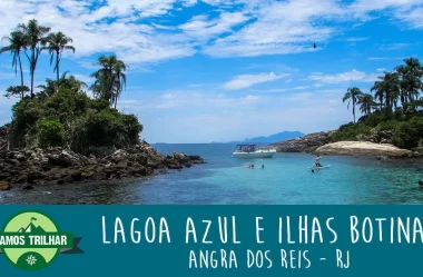 Vídeo de passeio de barco na Lagoa Azul e Ilhas Botinas – Angra dos Reis – RJ