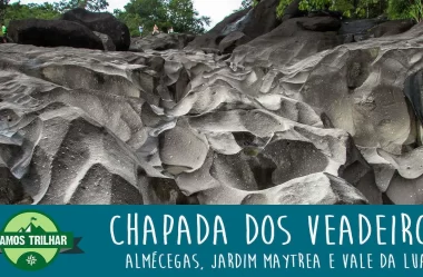 Vídeo das Cachoeiras Almécegas, Jardim Maytrea e Vale da Lua – Chapada dos Veadeiros – GO