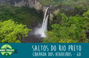 Vídeo dos Saltos do Rio Preto – Chapada dos Veadeiros – GO