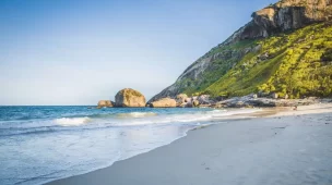 Praia do Perigoso - trilha da Pedra da Tartaruga e Praia do Perigoso - Guaratiba - RJ - Vamos Trilhar