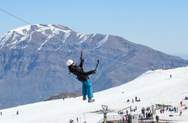 5 estações de esqui próximas a Santiago no Chile