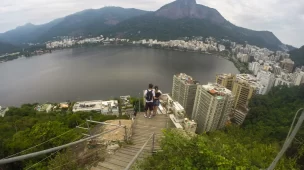 Mirante do Urubu - trilha do Mirante do Sacopã e Mirante do Urubu - Parque da Catacumba - RJ - Vamos Trilhar