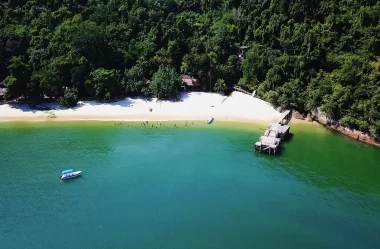 Roteiro do passeio de barco pelas Ilhas de Itacuruçá – RJ