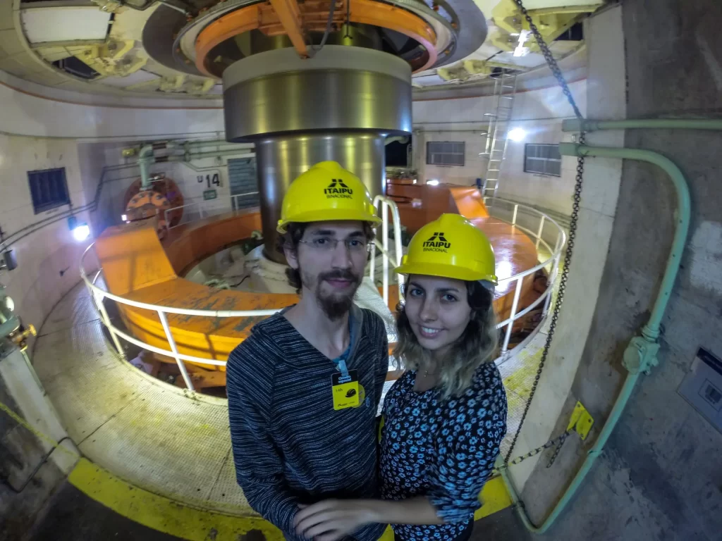 Rotor da Usina Itaipu Binancional - Foz do Iguaçu - Vamos Trilhar