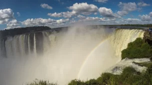 Queda d'água da Garganta del Diablo - Parque Nacional do Iguazú - Argentina - Vamos Trilhar