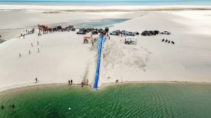 Conheça tudo sobre as Dunas e Lagoa da Tatajuba em Jericoacoara - CE - Vamos Trilhar