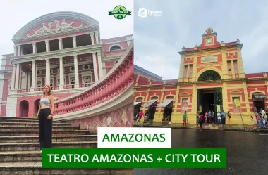 Teatro Amazonas + City Tour a pé por Manaus em 1 dia (ft. Iguana Tour)